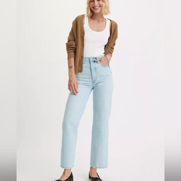 Levi's | Ribcage Straight Ankle Women's Jeans | Size 27 - Picture 9 of 16